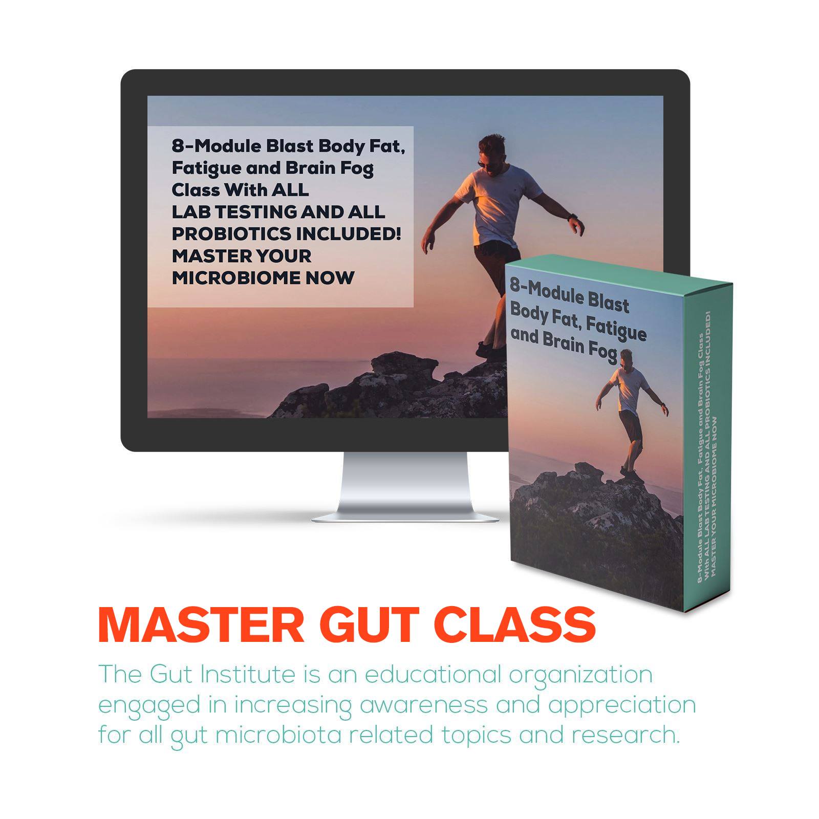 Master Gut Class (Self-Paced 8 Modules) [without live coaching] - iApothecary at TheGutInstitute product image