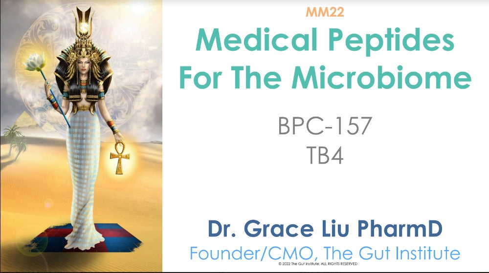 Medical Peptides for the Microbiome - iApothecary at TheGutInstitute product image