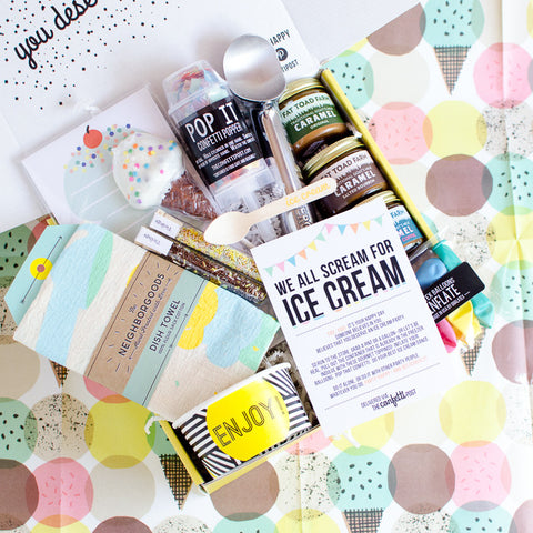 Ice Cream Party Gift Package