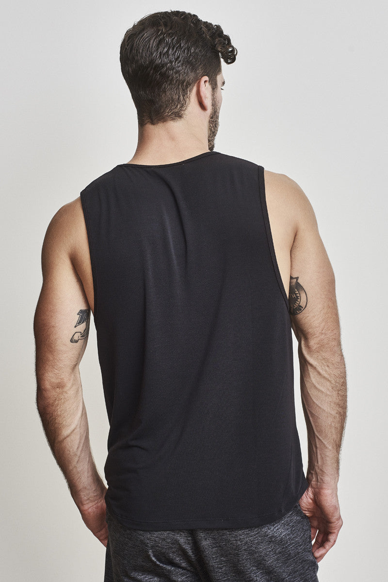 muscle shirt black