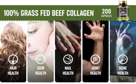 100% grass-fed beef collagen, health benefits of collagen—The ultimate organ meat guide