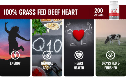Beef heart supplement benefits by One Earth Health