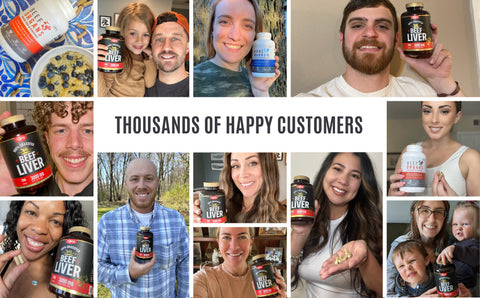 A collage of One Earth Health's happy customers