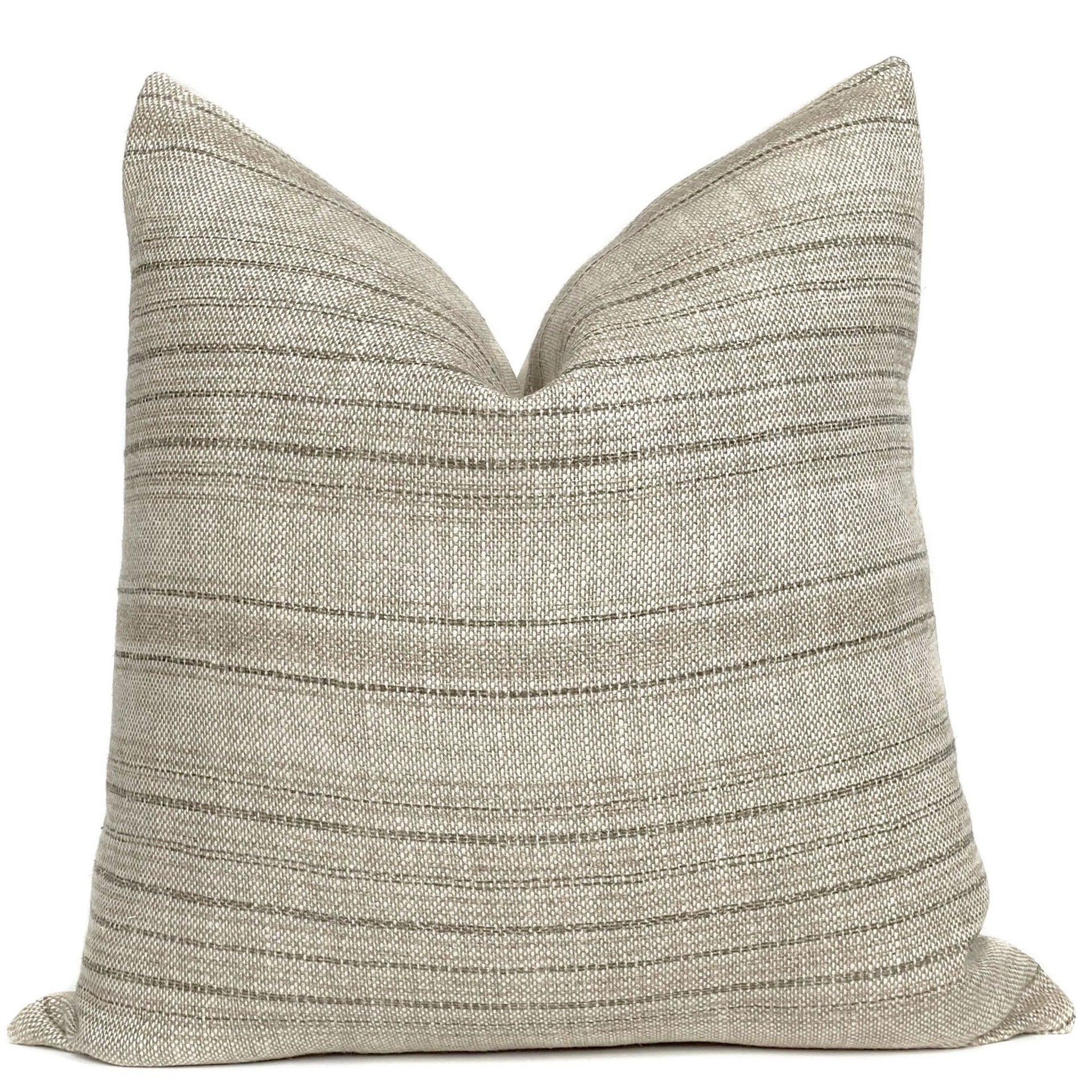 Dash Designer Pillow Cover | Sand - ONE AFFIRMATION product image