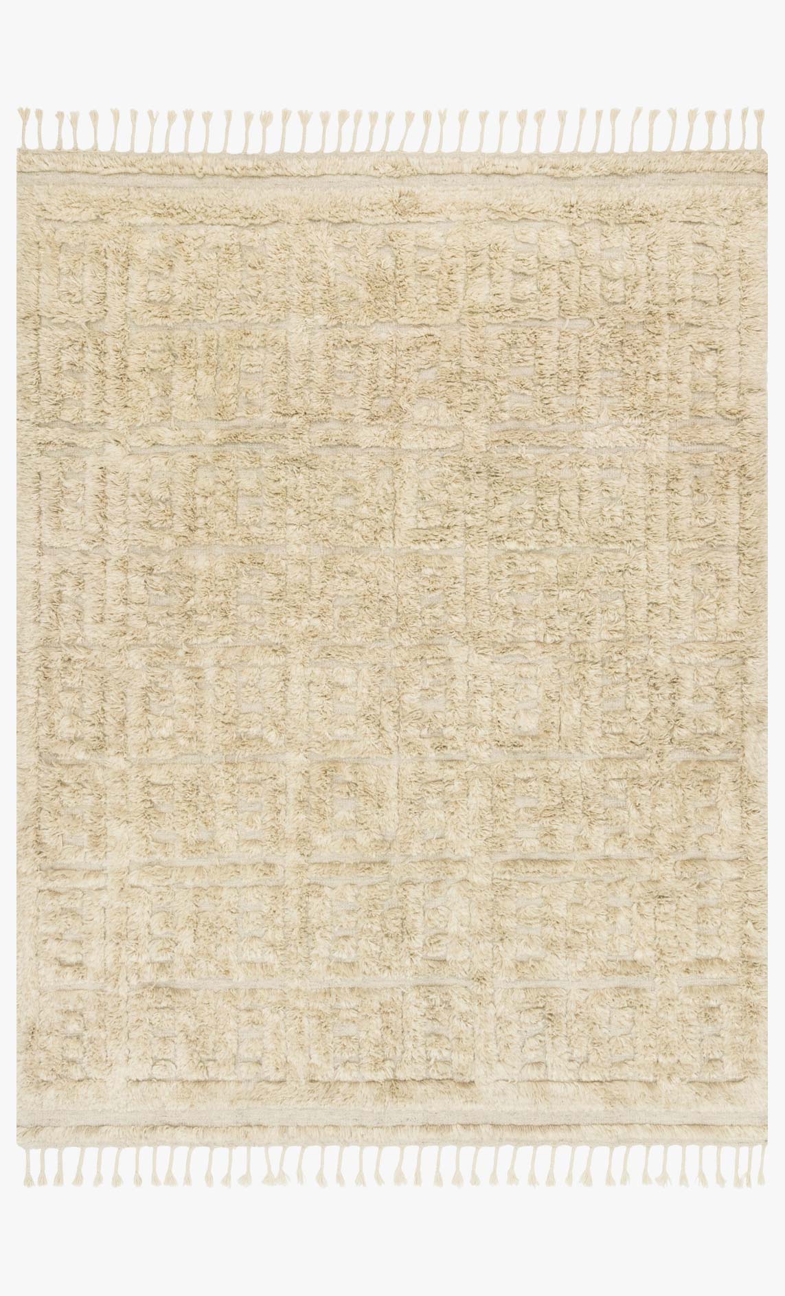 Loloi Rugs Beige 4' x 6' Rectangular Rug Pad