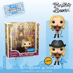 Funko Fair 2022: Britney Spears. Pop! Album (Walmart exclusive) and Pop! Circus with Hat Chase