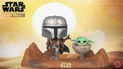 STAR WARS: THE MANDALORIAN - MANDALORIAN & CHILD MOVIE MOMENT POP! VINYL