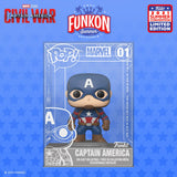 Pop! Diecast: Marvel Studios' Captain America: Civil War - Captain America