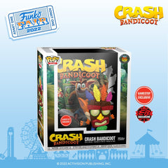 Pop! Games- Crash Bandicoot (Game Cover)
