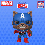 Funkon 2021 Reveals: Pop! Marvel - Year of the Shield: Capwolf