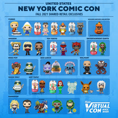 2021 NYCC shared retail exclusives for the United States