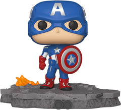 AVENGERS - CAPTAIN AMERICA (ASSEMBLE) US EXCLUSIVE POP! DELUXE