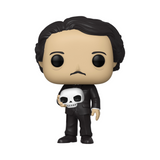 Icons - Edgar Allan Poe with Skull Pop! Vinyl