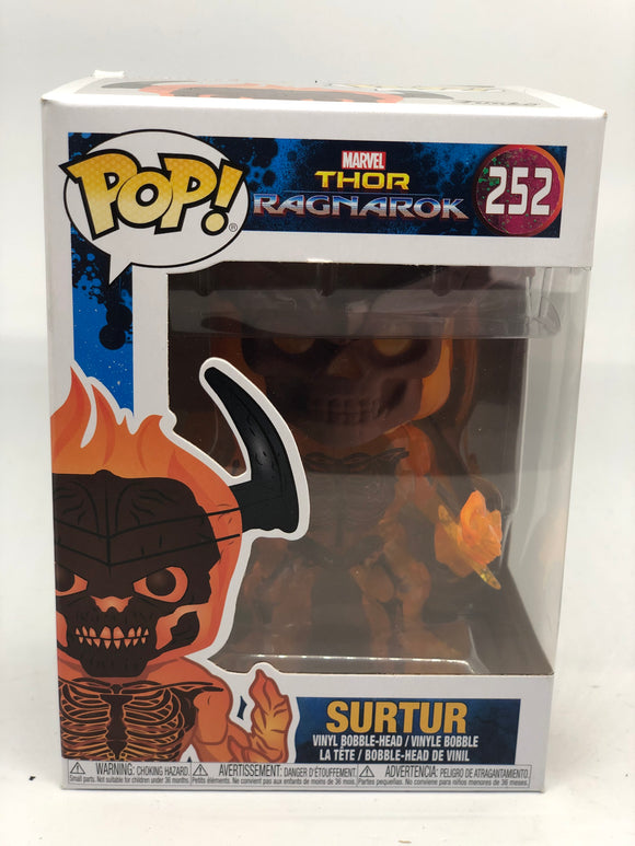 thor with surtur head pop vinyl