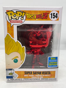 super saiyan vegeta red chrome