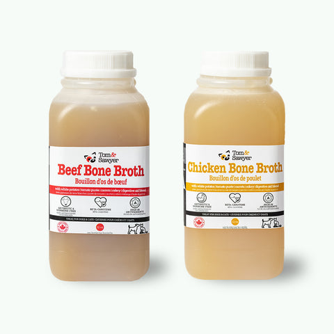 Bone broth for dogs