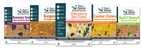 Tom and Sawyer low fat meal packages