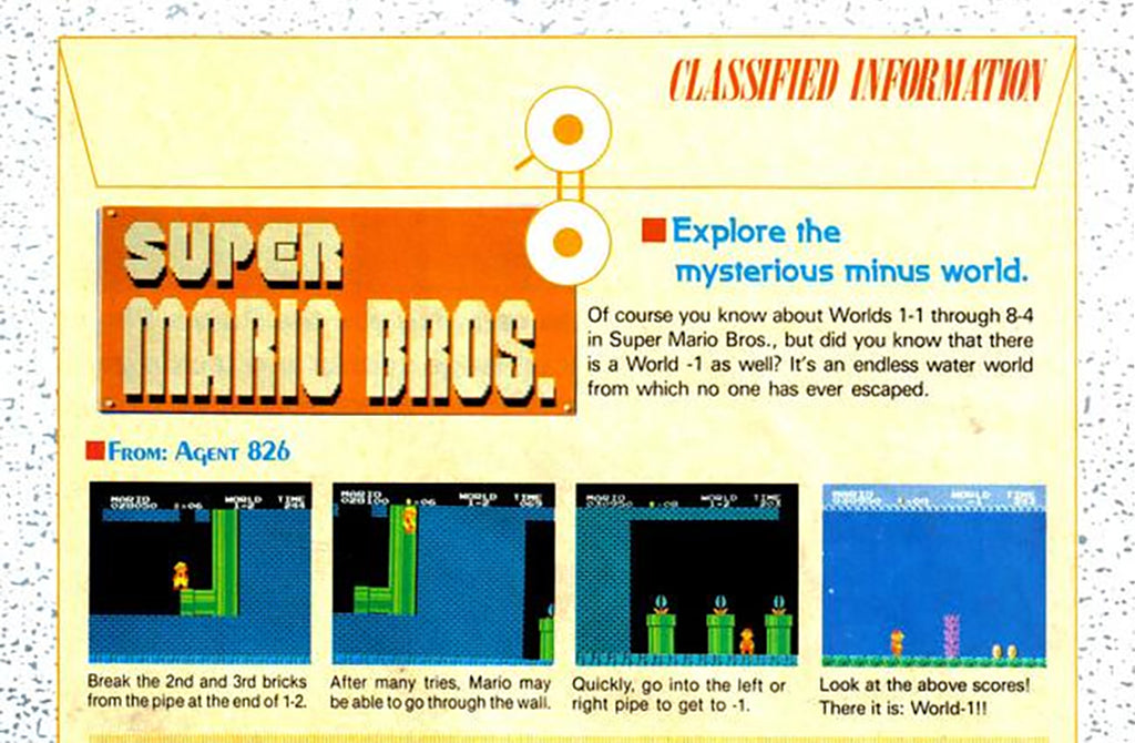The Secret Levels of Super Mario Bros.