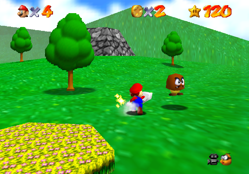 mario 64 softimage 3d