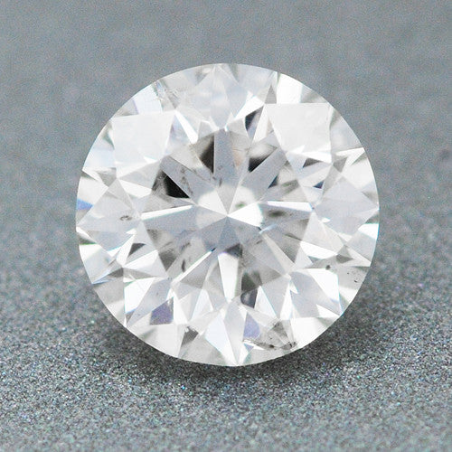 0.46 Carat Loose Round Brilliant Cut Diamond Excellent Ideal Cut F ...