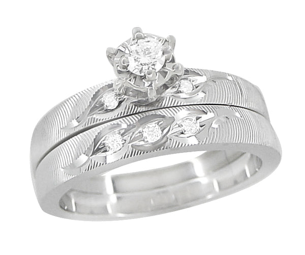 Wedding Ring Sets For Women Vintage Bridal Sets Antique Jewelry Mall