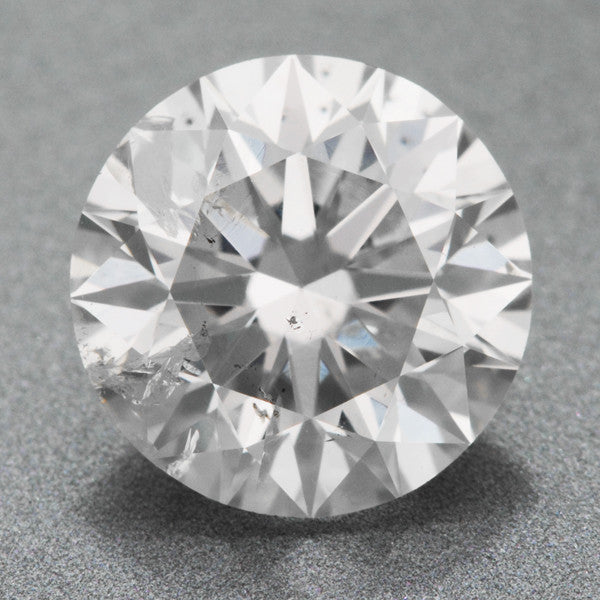 Loose 1.27 Carat Round Diamond F Color SI3 Clarity EGL USA Certified ...