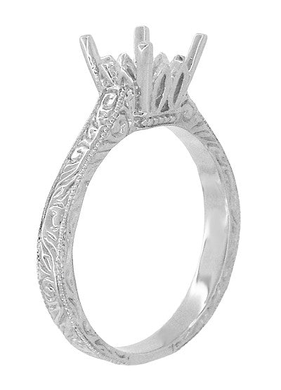 Classic Diamond Band Engagement Rings – Bella's Fine Jewelers