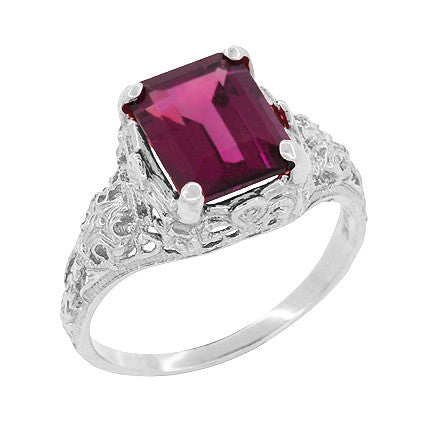 pyrope garnet ring