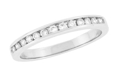 Vintage Retro Moderne Galaxy Stars Wedding Ring in 18K White Gold | Mid ...