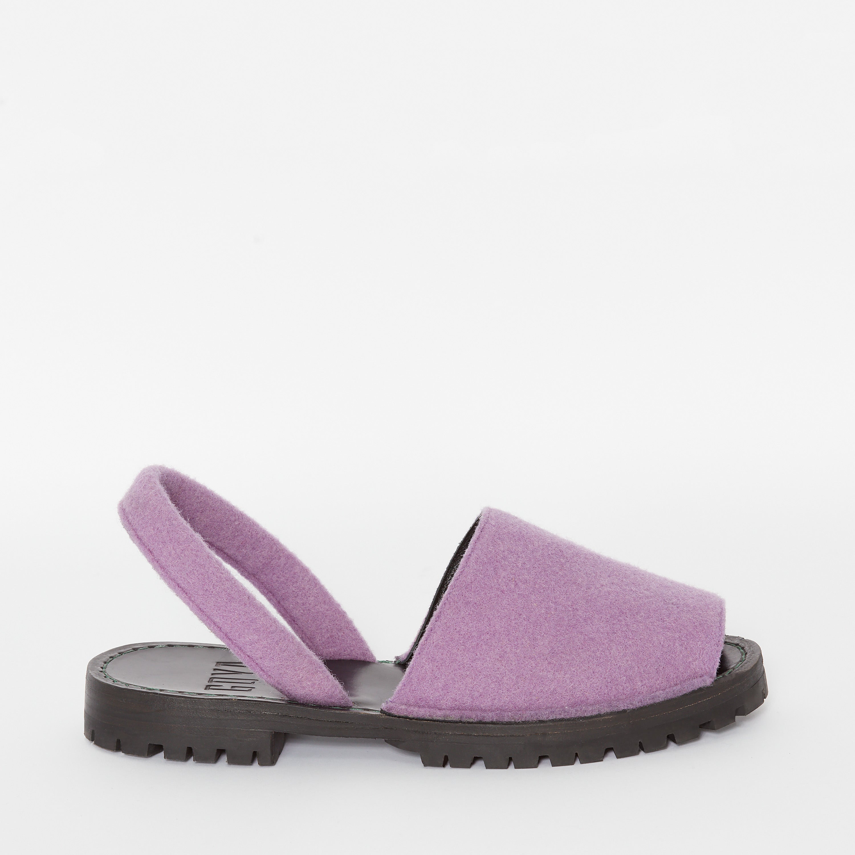 felt sandals