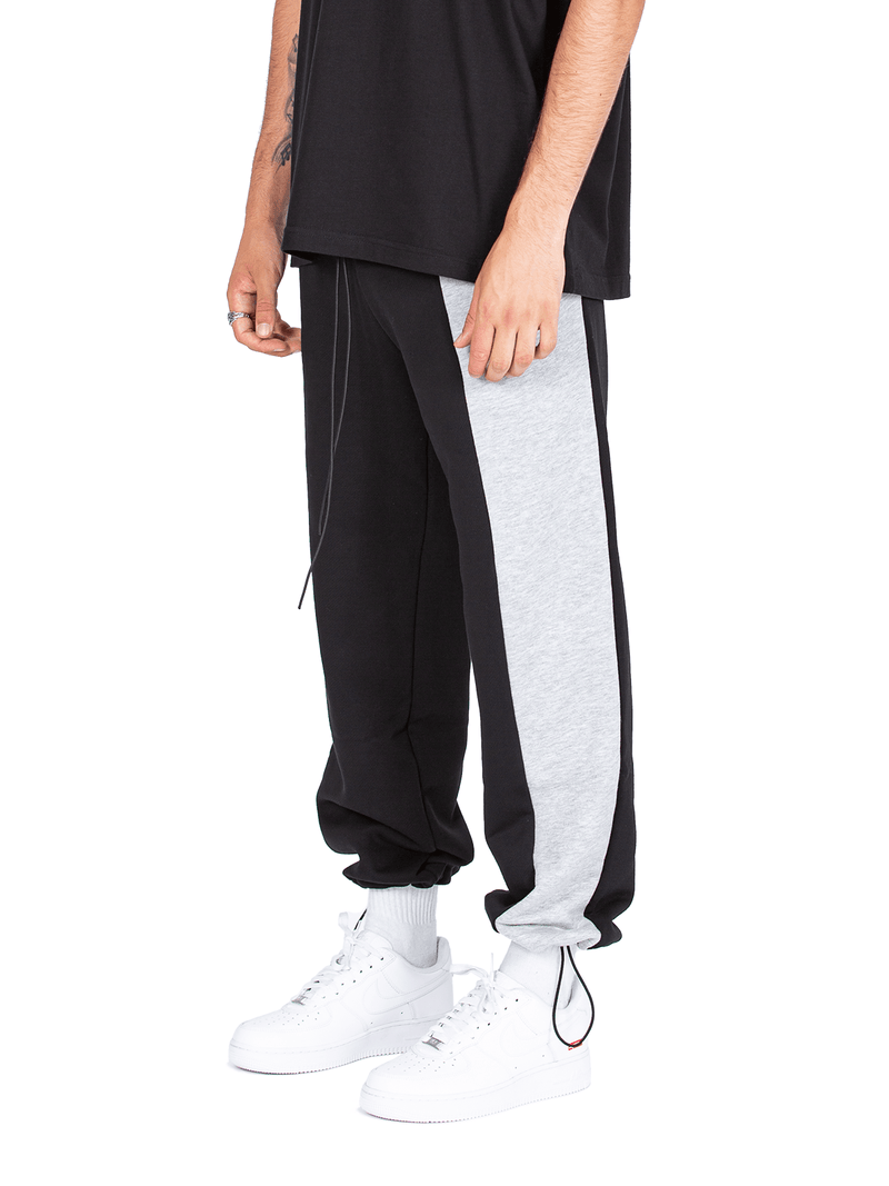 Download 44+ Mens Heather Cuffed Sweatpants Front Right Half-Side ...