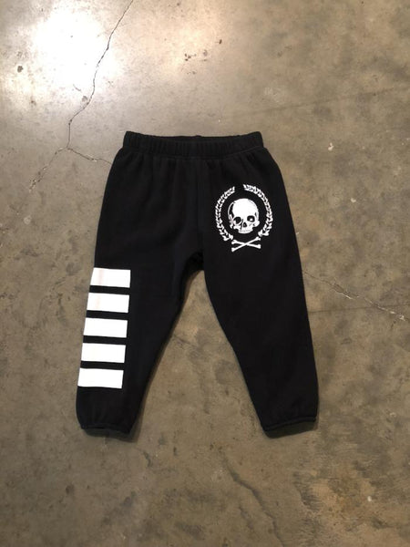 sweatpants with skulls