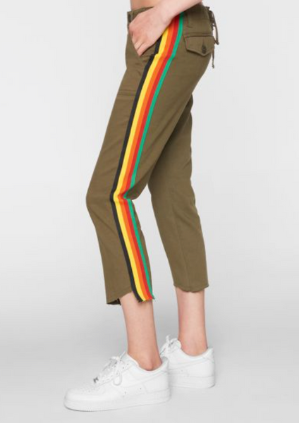 side stripe pants