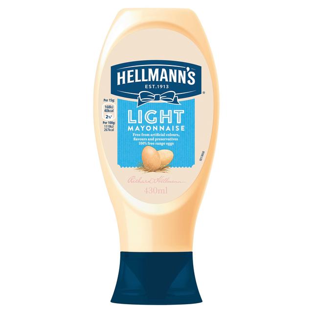 Hellmann's Squeezy Mayonnaise 430ml British Online