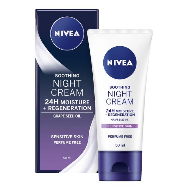 En Besparing Tegenover Nivea Face Night Cream for Sensitive Skin 50ml | British Online