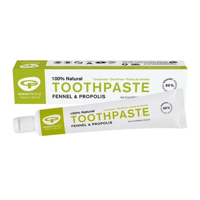 People Organic Toothpaste Fennel & Propolis 50ml | British