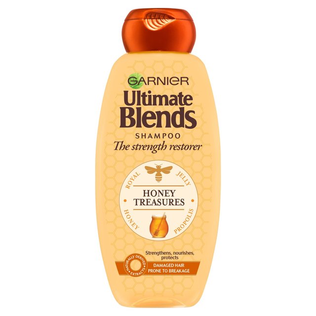 Garnier Ultimate Blends Honey Strengthening Shampoo 360ml | British
