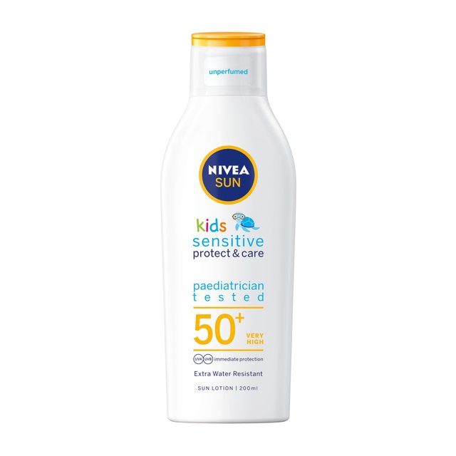Harden Ijzig Vuiligheid Nivea Sun Kids Sensitive Lotion 50+ 200ml | British Online