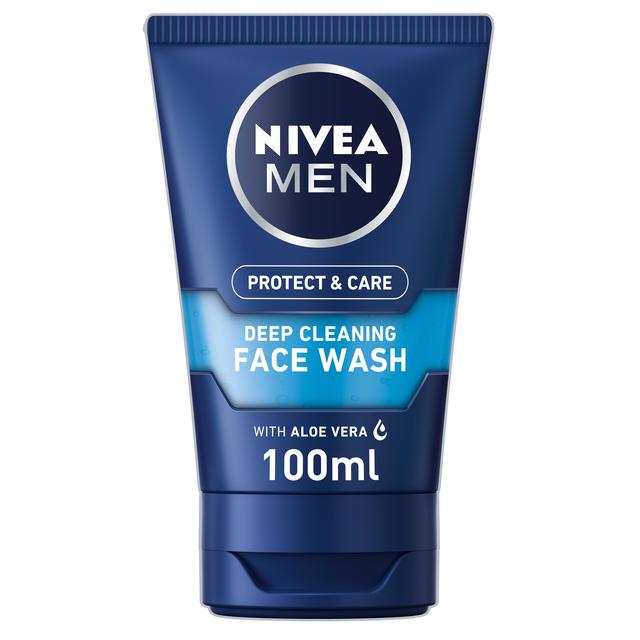 Nederigheid eigendom astronomie Nivea Men Deep Cleaning Face Wash Protect & Care 100ml | British Online