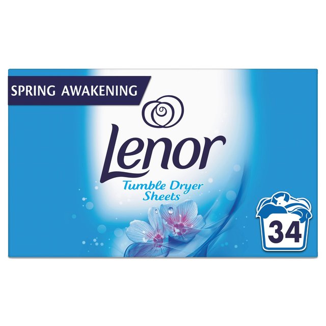 Lenor Fabric Tumble Dryer Sheets Spring Awakening per pack | British Online