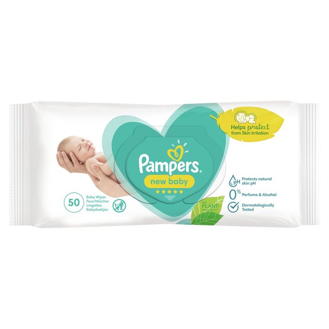 Succesvol tv Harnas Pampers New Baby Sensitive Baby Wipes 50 per pack | British Online