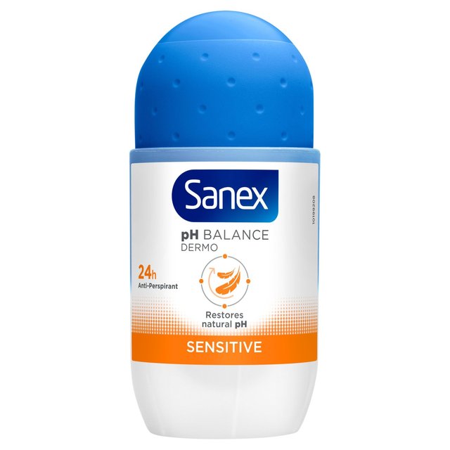 Eekhoorn temperament voorzichtig Sanex Dermo Sensitive Roll On Antiperspirant Deodorant 50ml | British Online