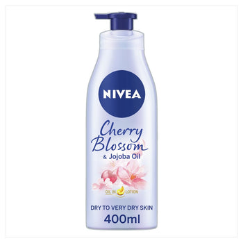 Magnetisk cylinder Quilt NIVEA Cherry Blossom & Jojoba Oil Body Lotion for Nomal to Dry Skin 400ml |  British Online