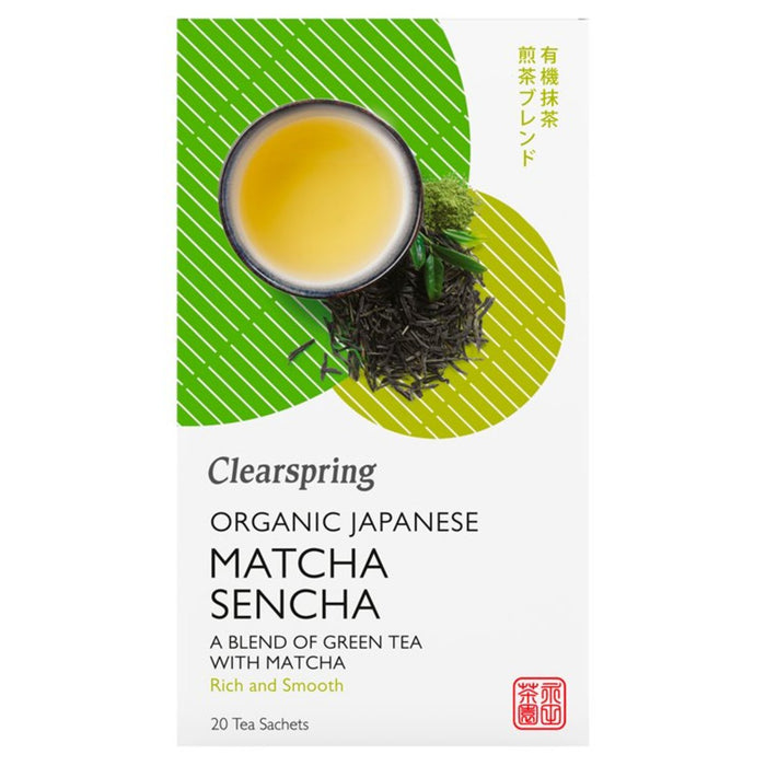 Sammenbrud Wow smykker Clearspring Organic Matcha Green Tea Bags 20 per pack | British Online