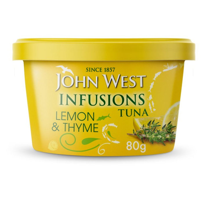 John West Tuna Infusions With Lemon & Thyme 80g British Online