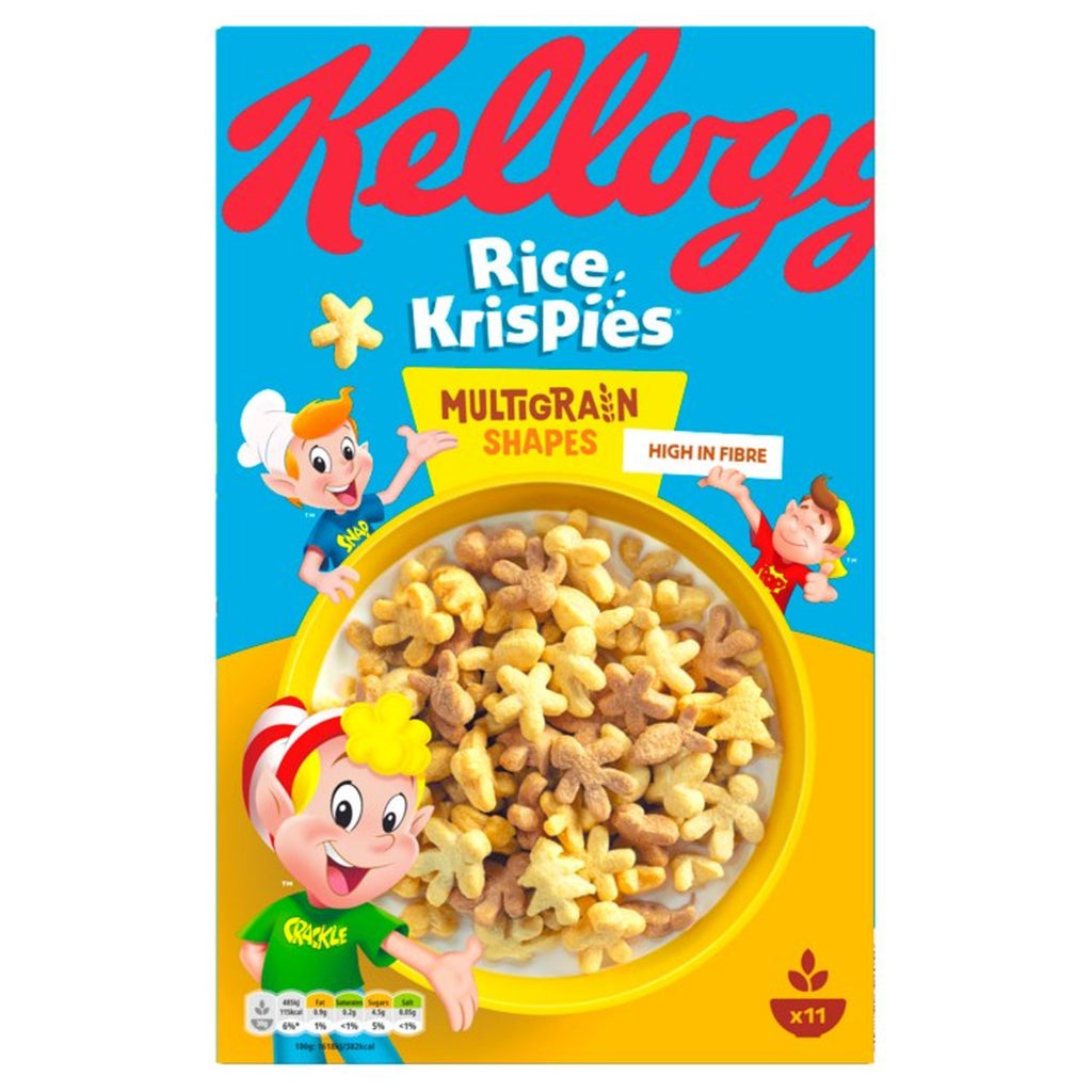 Kellogg's Rice Krispies Multigrain Shapes 350g | British Online