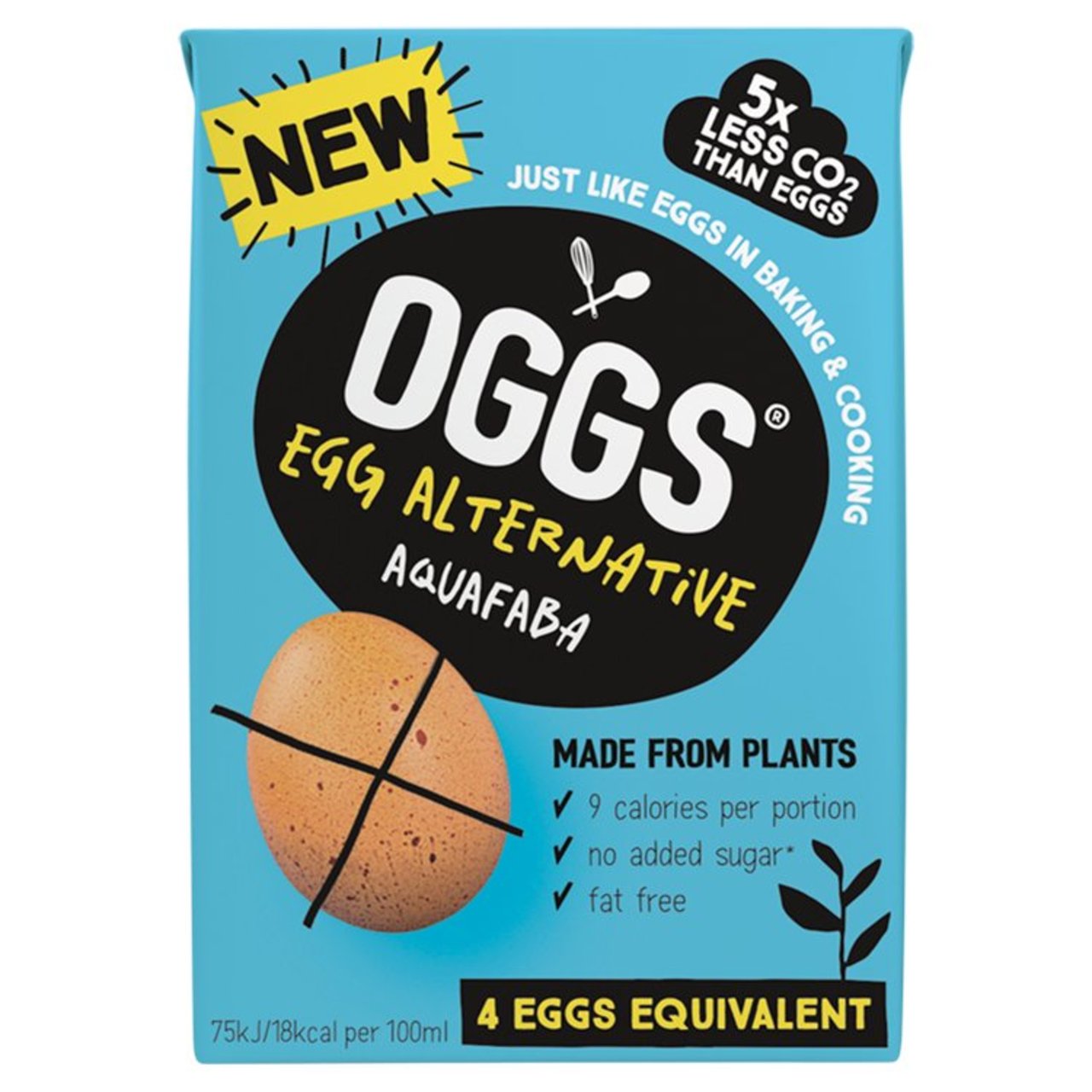 Oggs Egg Alternative Aquafaba 0ml British Online British Essentials