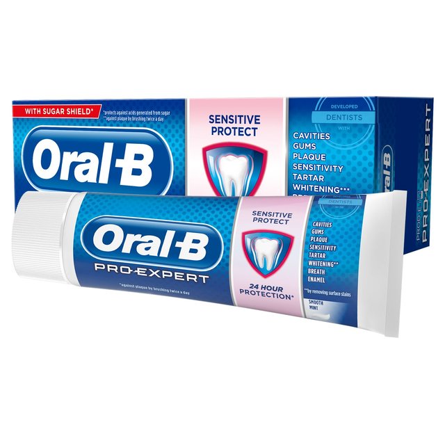 ik ga akkoord met aanvaardbaar Zuidelijk Oral B Toothpaste Pro-Expert Sensitive & Whitening 75ml | British Online