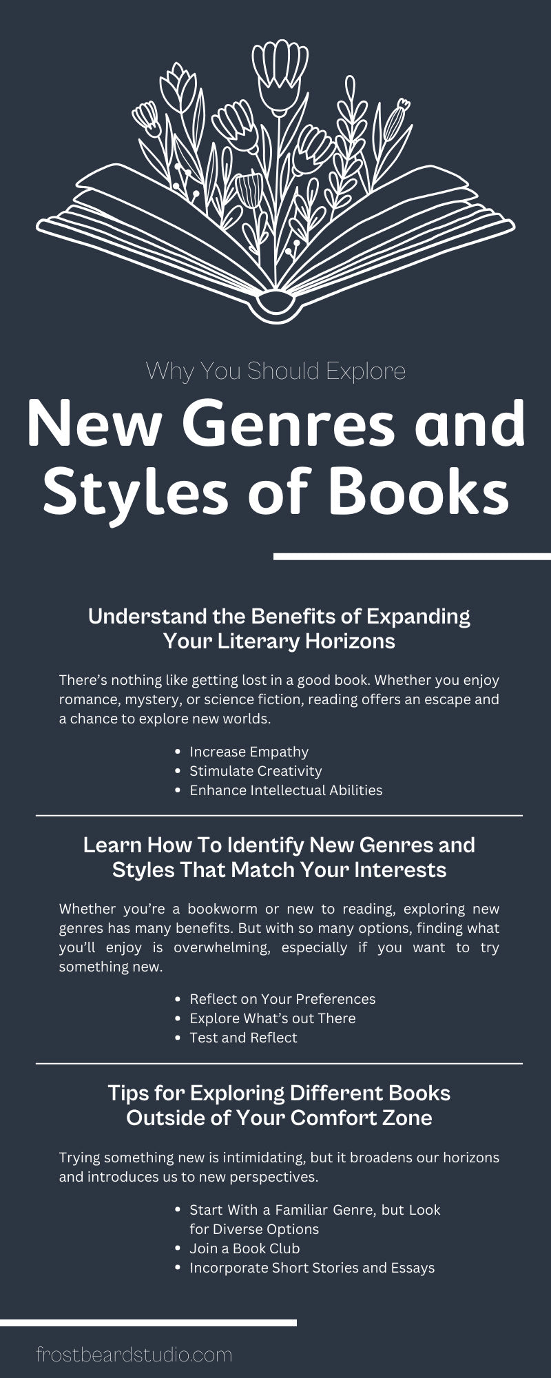 Why You Should Explore New Genres and Styles of Books