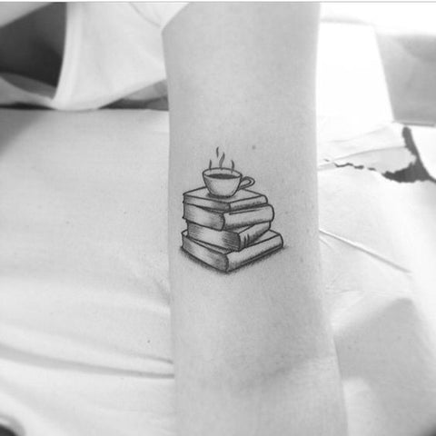 Update more than 145 simple book tattoos best